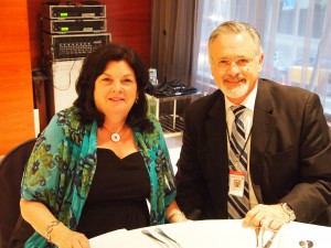 Tom and his wife, Laurie, in Barcelona, Spain attending an international meeting on polygraph in 2011.